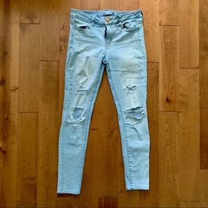 American Eagle Super Stretch Ripped Jeans